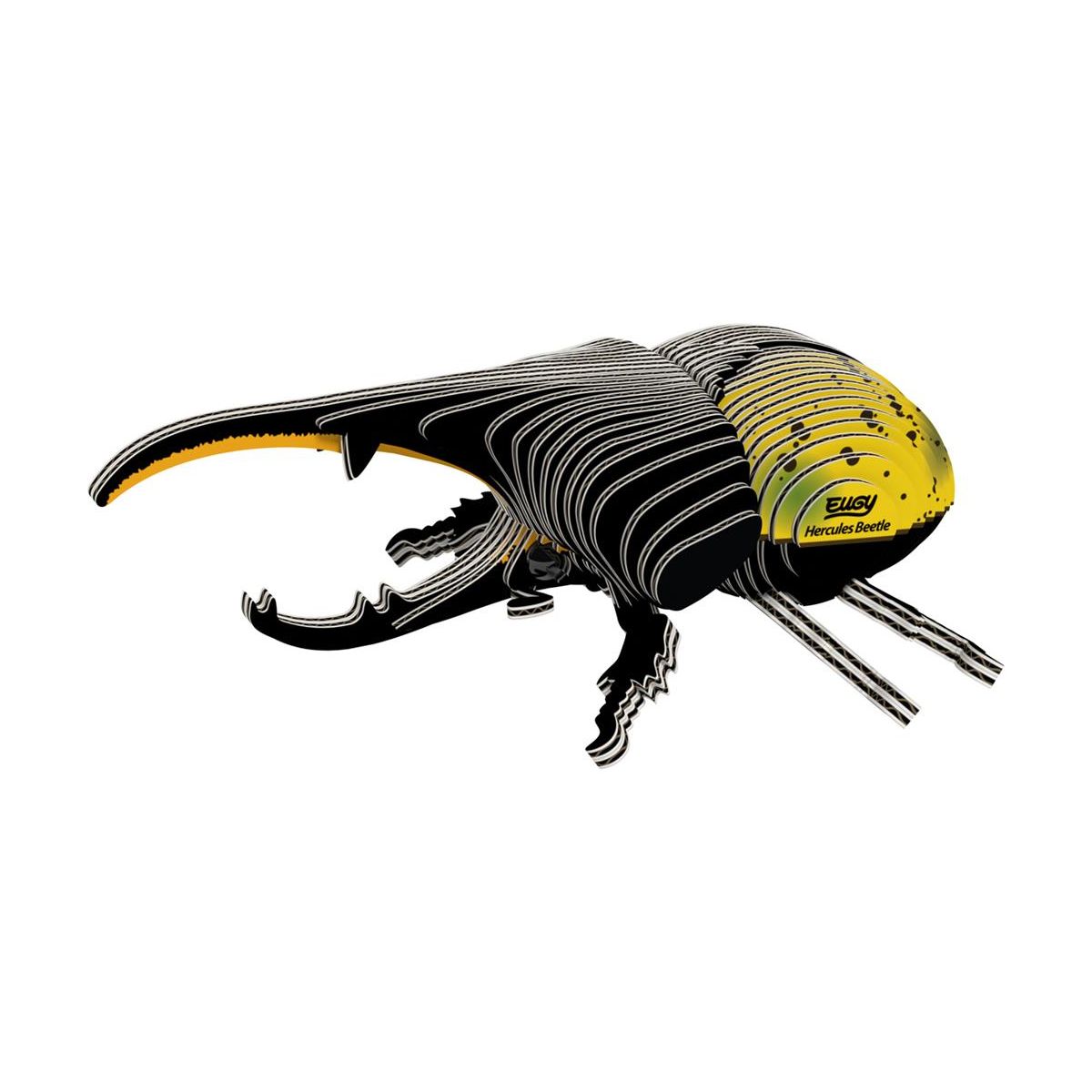 Maquetas de cartón Eugy 3D Model: FOREST ANIMAL / HERCULES BEETLE 11.5x7.8x4.0cm
