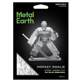  MetalEarth: HOCKEY GOALIE 9.52x4.44x6.98cm