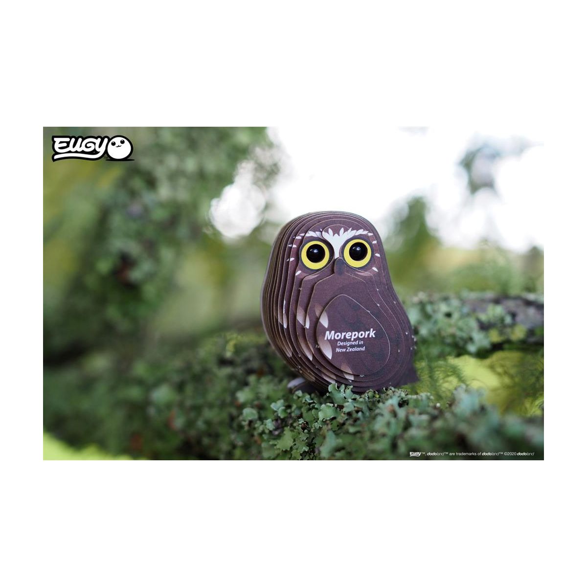 EUGY Eugy 3D Model: BIRD / NINOX 3.0x4.8x5.0cm, cardboard, boxed, 6+