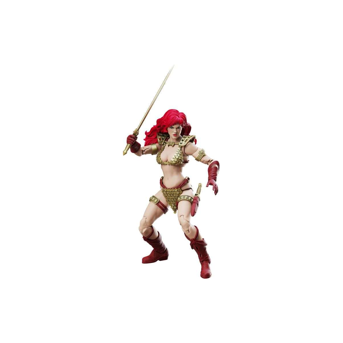 Boss Fight Studio Red Sonja - Limited Gold And Red Epic Hacks Figure