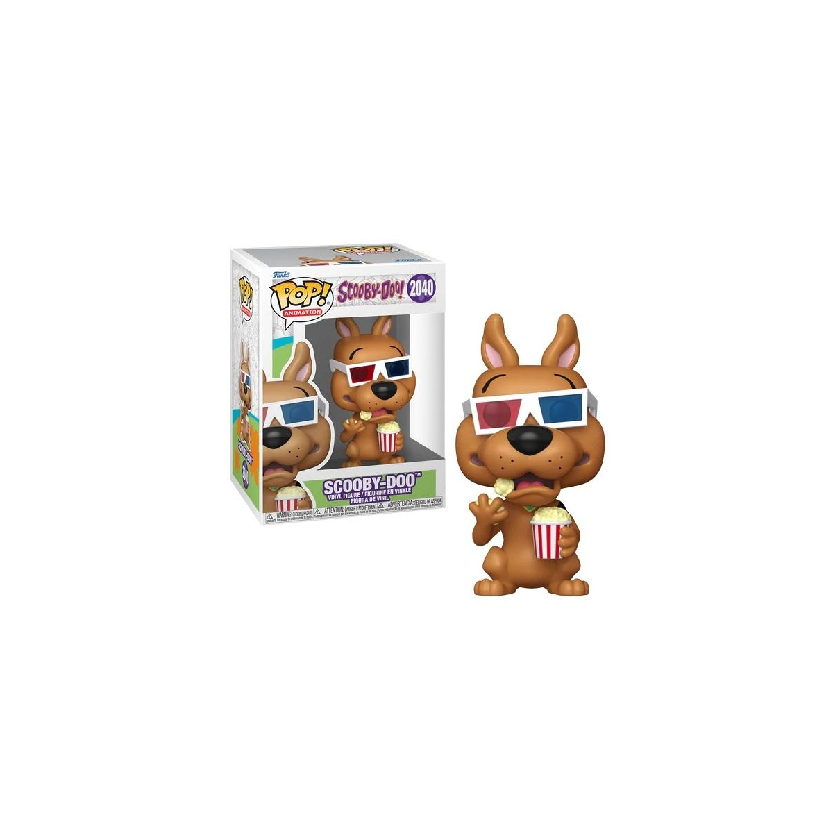  SCOOBY DOO - POP Animation N° 2040 - Scooby Doo (3D Glasses)