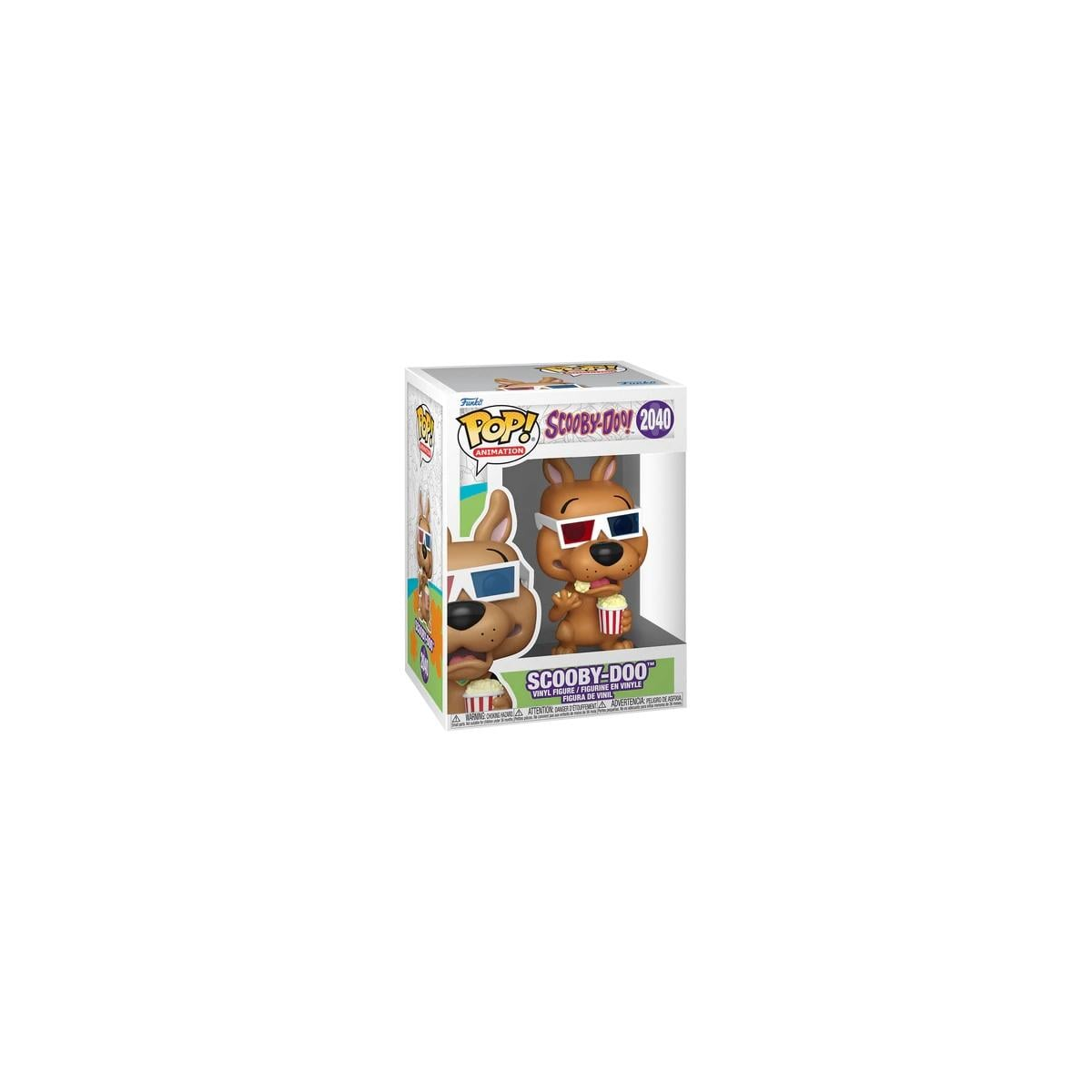 Figuras Pop SCOOBY DOO - POP Animation N° 2040 - Scooby Doo (3D Glasses)