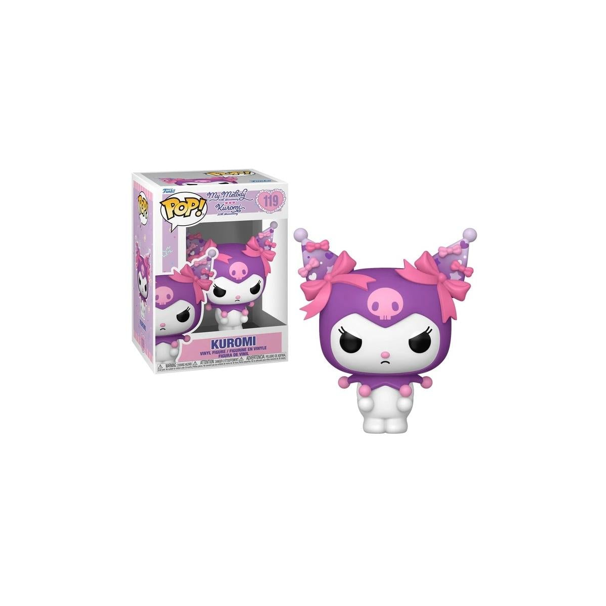  KUROMI 20TH ANNIVERSARY - POP Sanrio No. 119 - Kuromi Grumpy