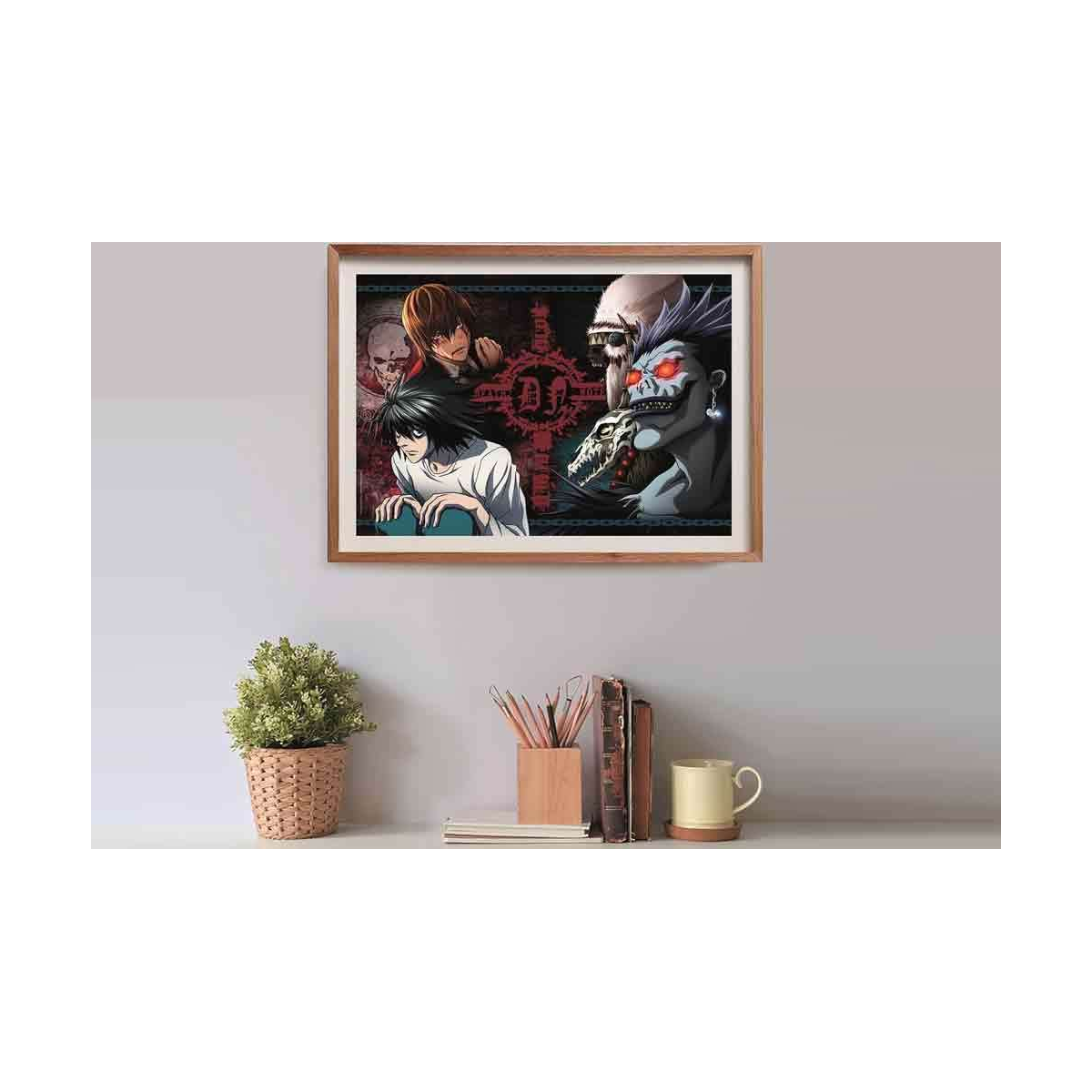 Clementoni Anime Puzzle Collection - Cube500 - Death Note: Logo - Jigsaw Puzzle 500 Pcs