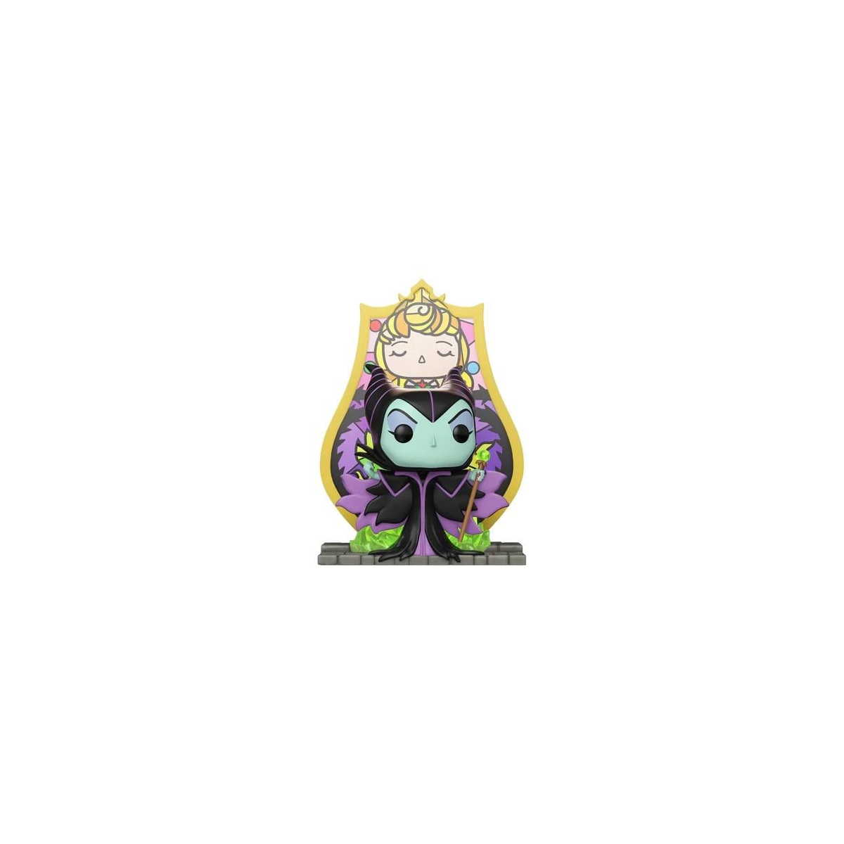 Funko VILLAINS - POP Deluxe No. 1610 - Maleficent (Stained Glass)