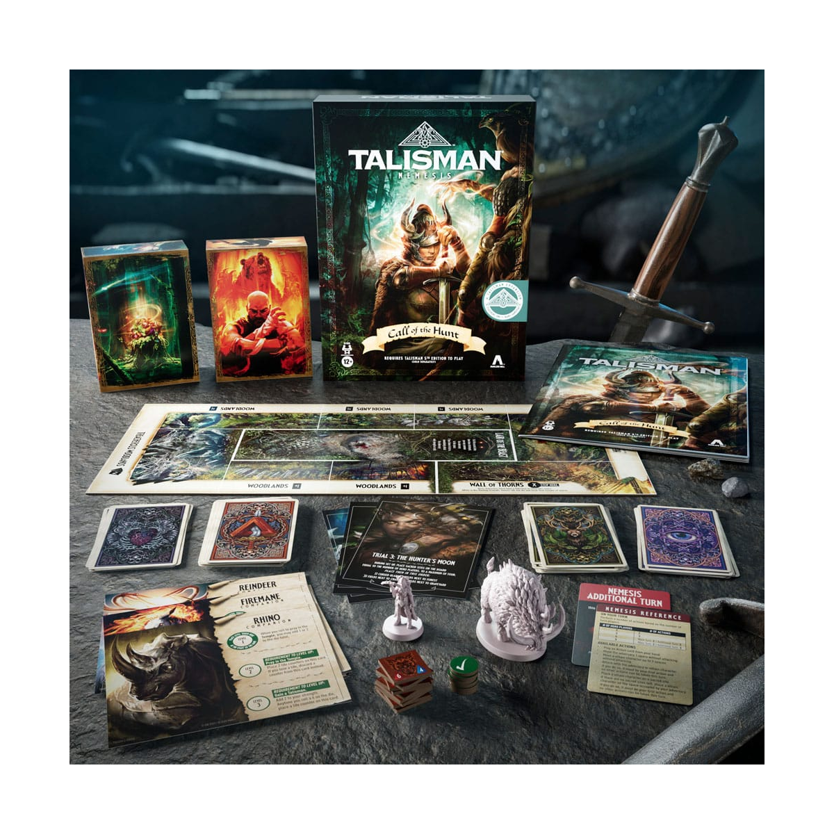 Talisman: Nemesis board game expansion Call of the Hunt *ENGLISH*