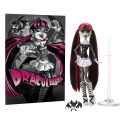 Mattel Monster High Reel Drama Draculaura Doll in Black and White