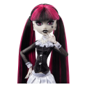Monster High Reel Drama Draculaura Doll in Black and White