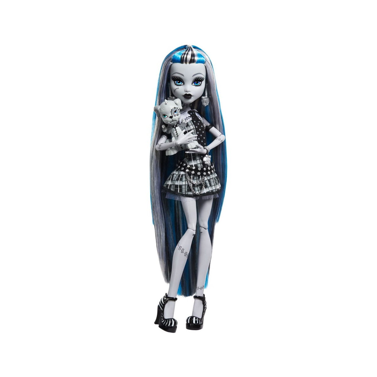  Monster High Reel Drama Frankie Stein Doll in Black and White