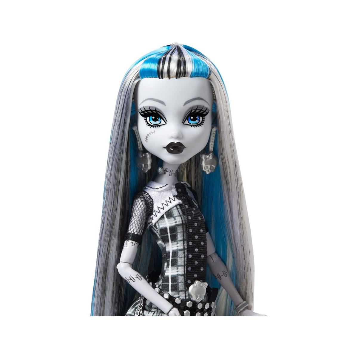 Monster High Reel Drama Frankie Stein Doll in Black and White