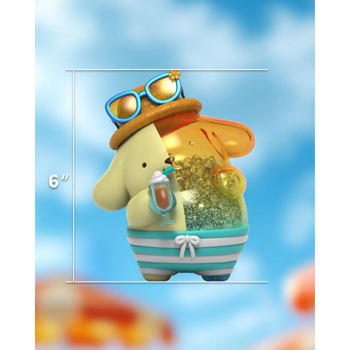 Figuras HELLO KITTY - Pompompurin - Figure Sea Breeze Series 15cm