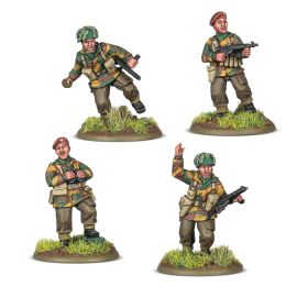 Juego de figura British Airborne Platoon Commanders