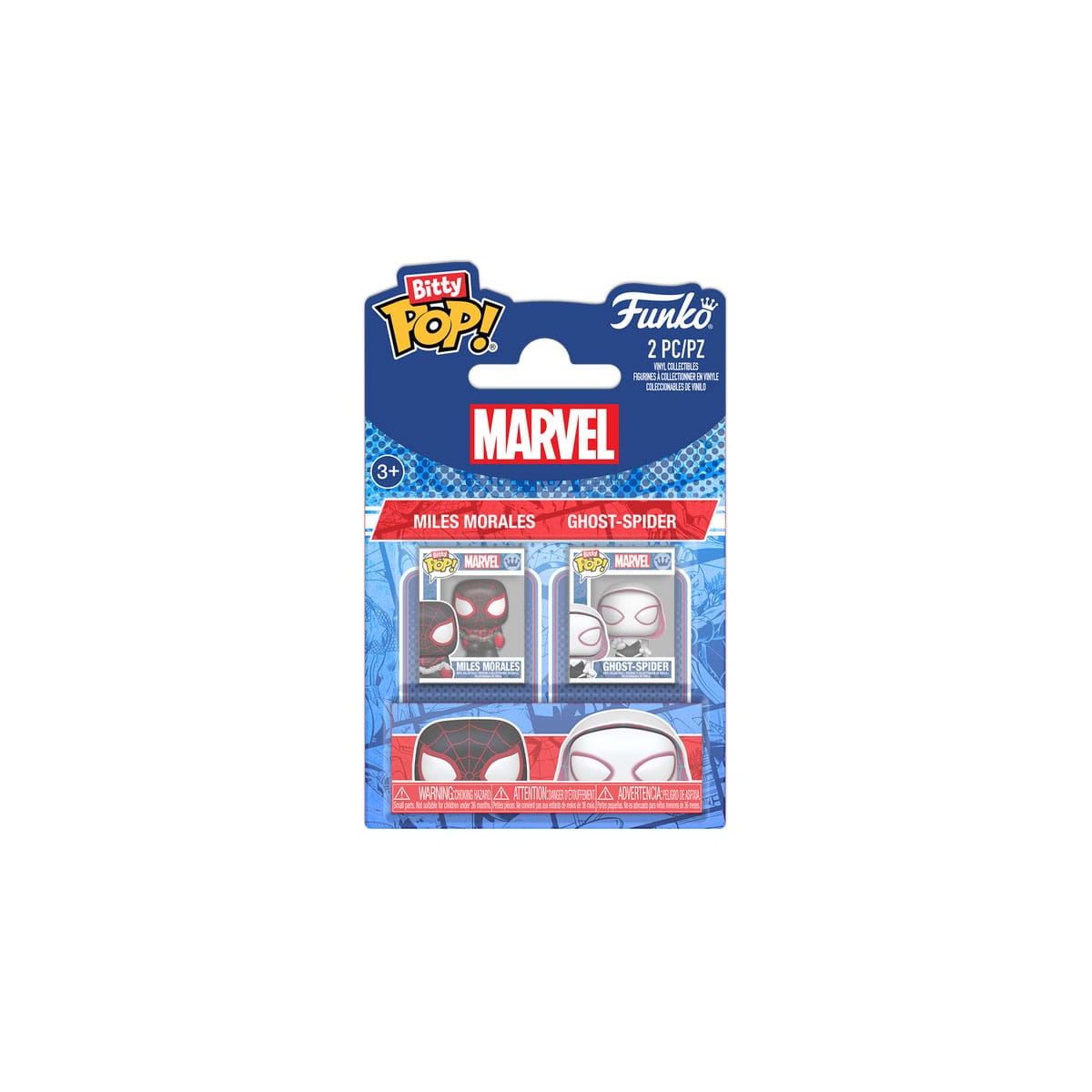  Spider-Man - pack of 2 Bitty POP figures! Vinyl MilesM&SGwen 2.5 cm