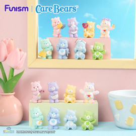  Carebears Care Bears - Mystery Box One Day In Capsule Cubby Face Assortment 6pcs