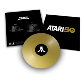  Atari - 50 Anniversary Soundtrack vinyl Vol. 1 gold