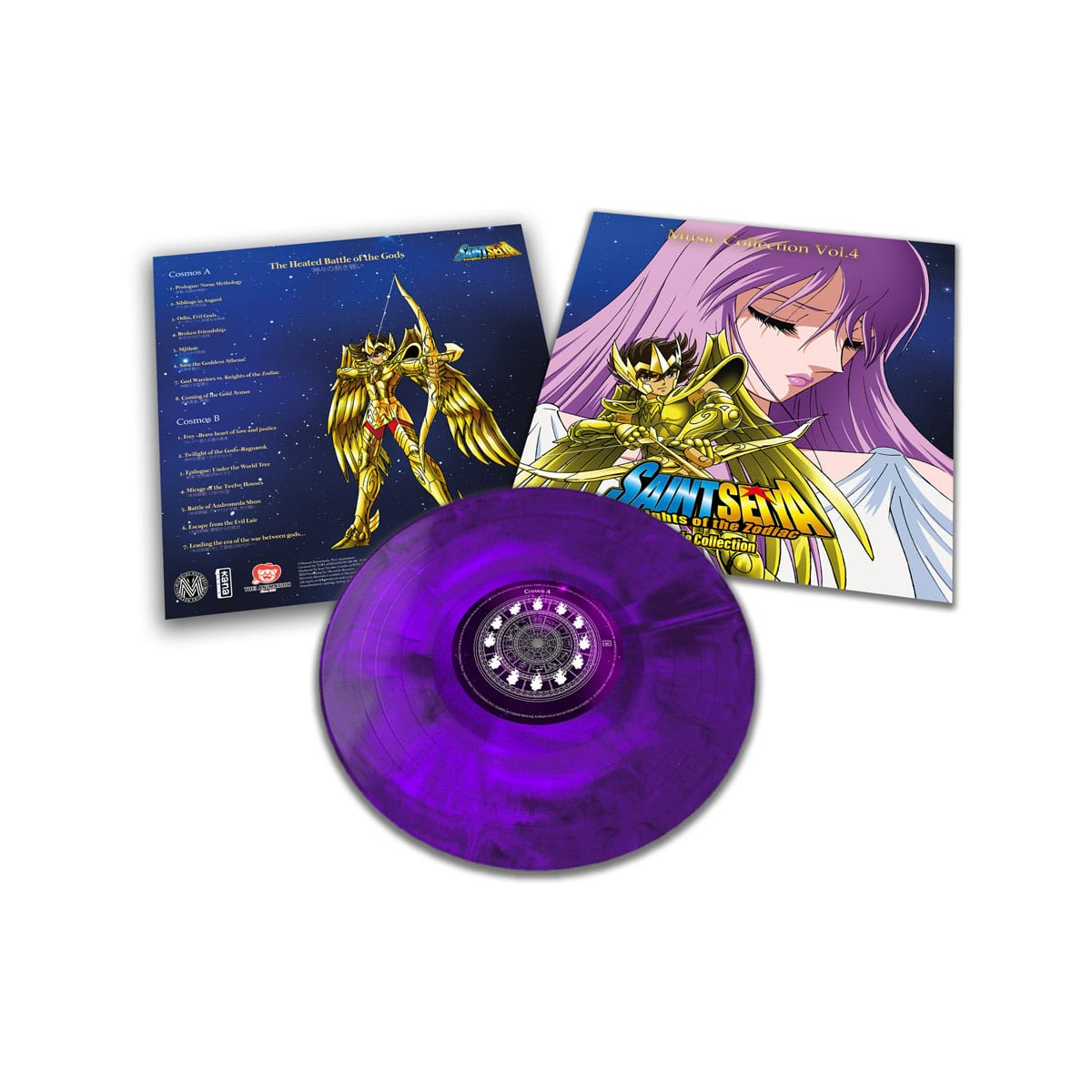 Saint Seiya - Music Collection vinyl Vol. 4 Saint Seiya - Music Collection vinyl Vol. 4