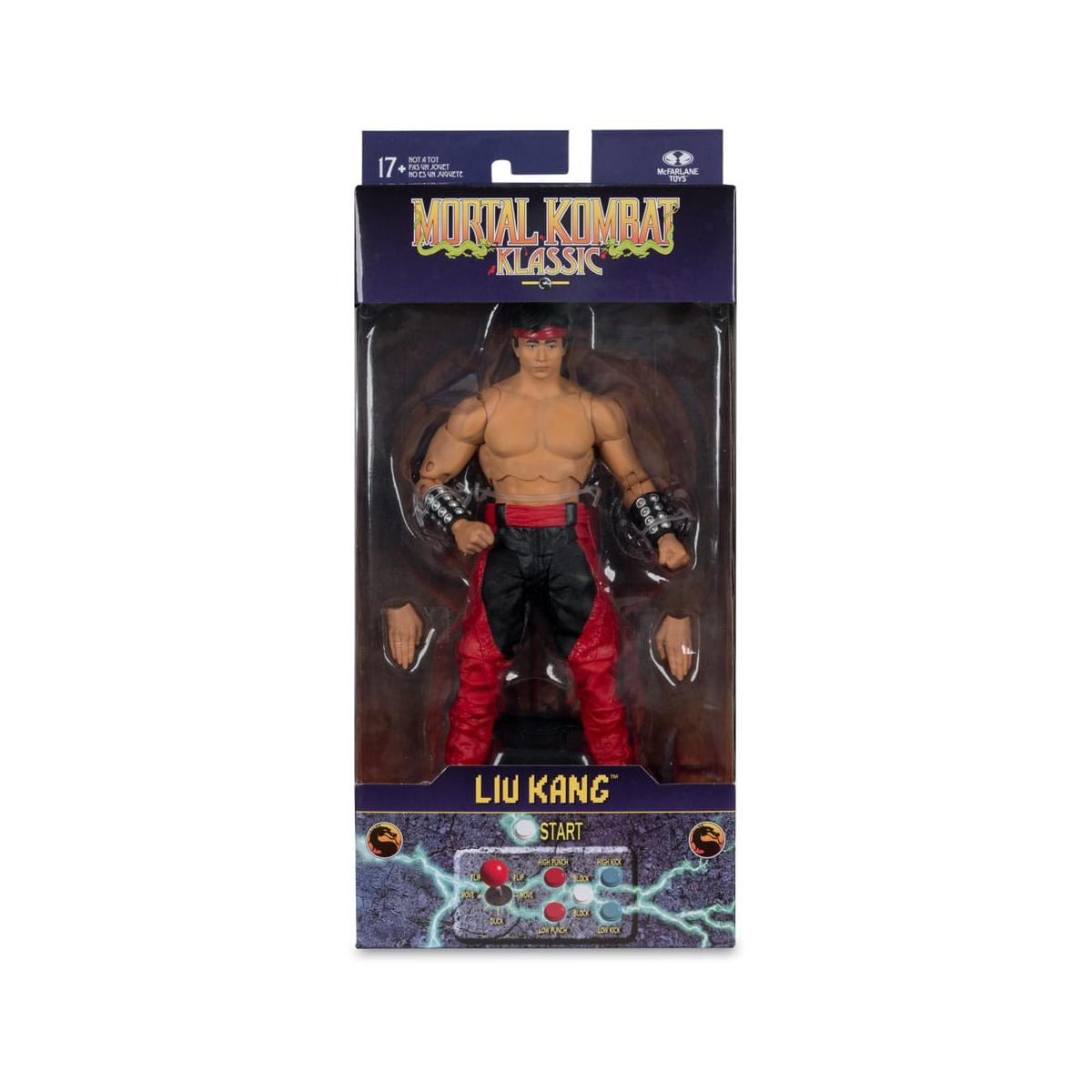 Mortal Kombat Klassics action figure Liu Kang 18 cm