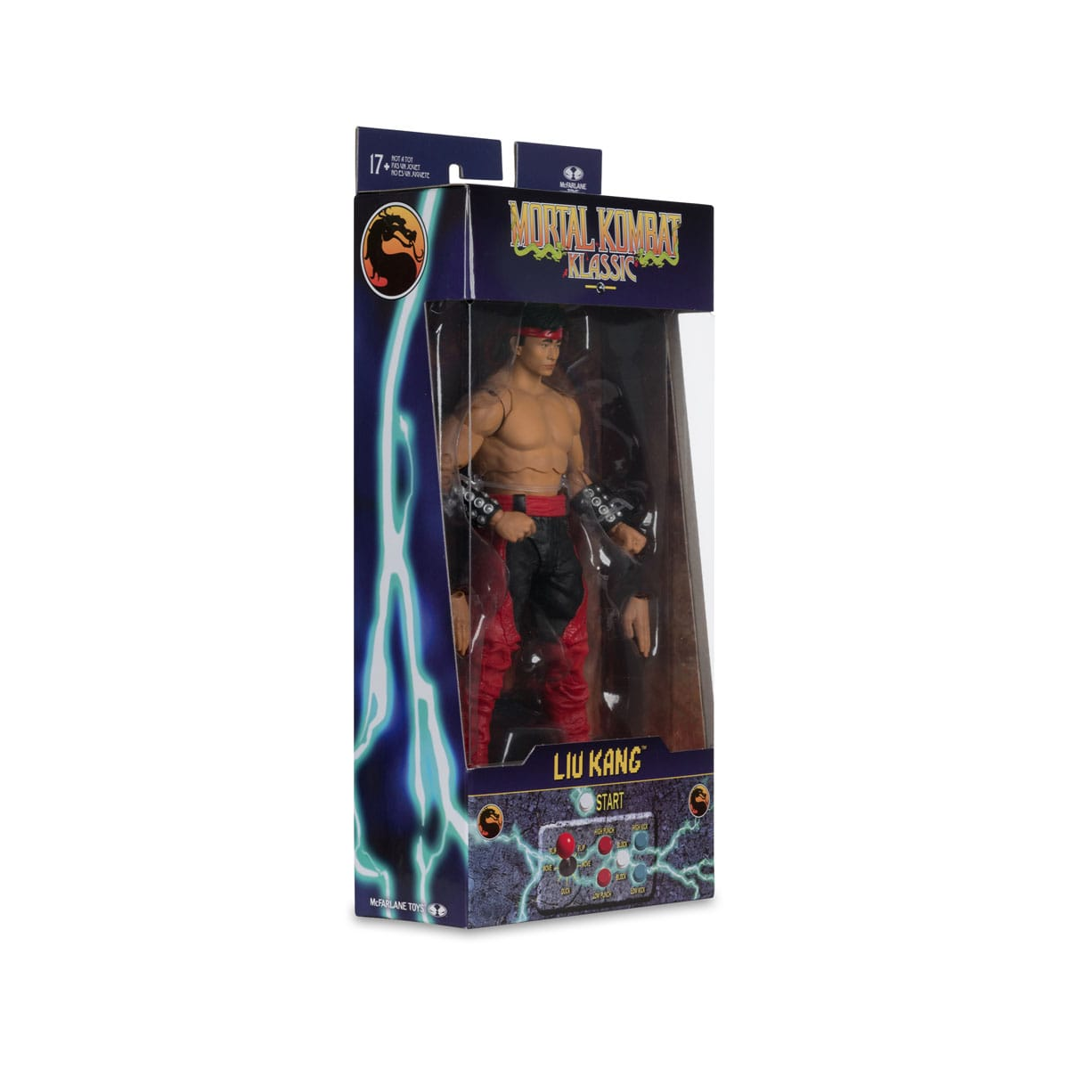 Mortal Kombat Klassics action figure Liu Kang 18 cm