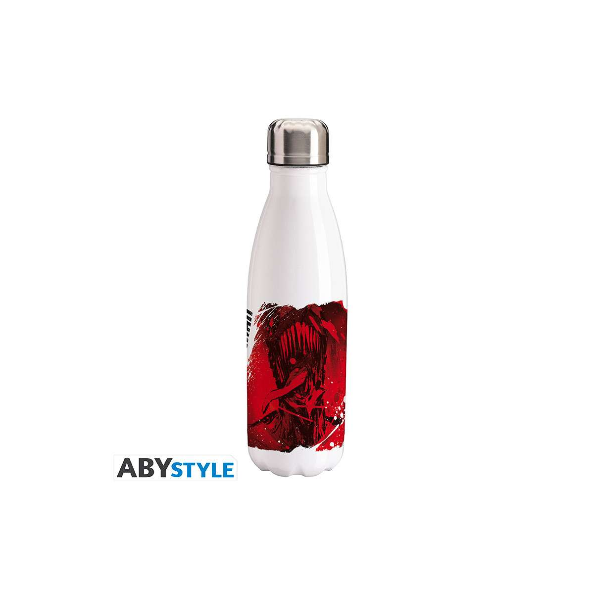Abystyle Chainsaw Man Pochita & Chainsaw Man Water Bottle 500ml