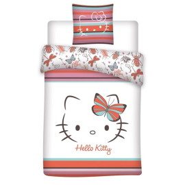 HELLO KITTY - Bed set 140x200cm + 65x65cm