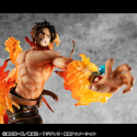 One Piece PVC Figure POP NEO-Maximum Portgas D. Ace 15th Anniversary Super Limited Reprint Ver. 23cm