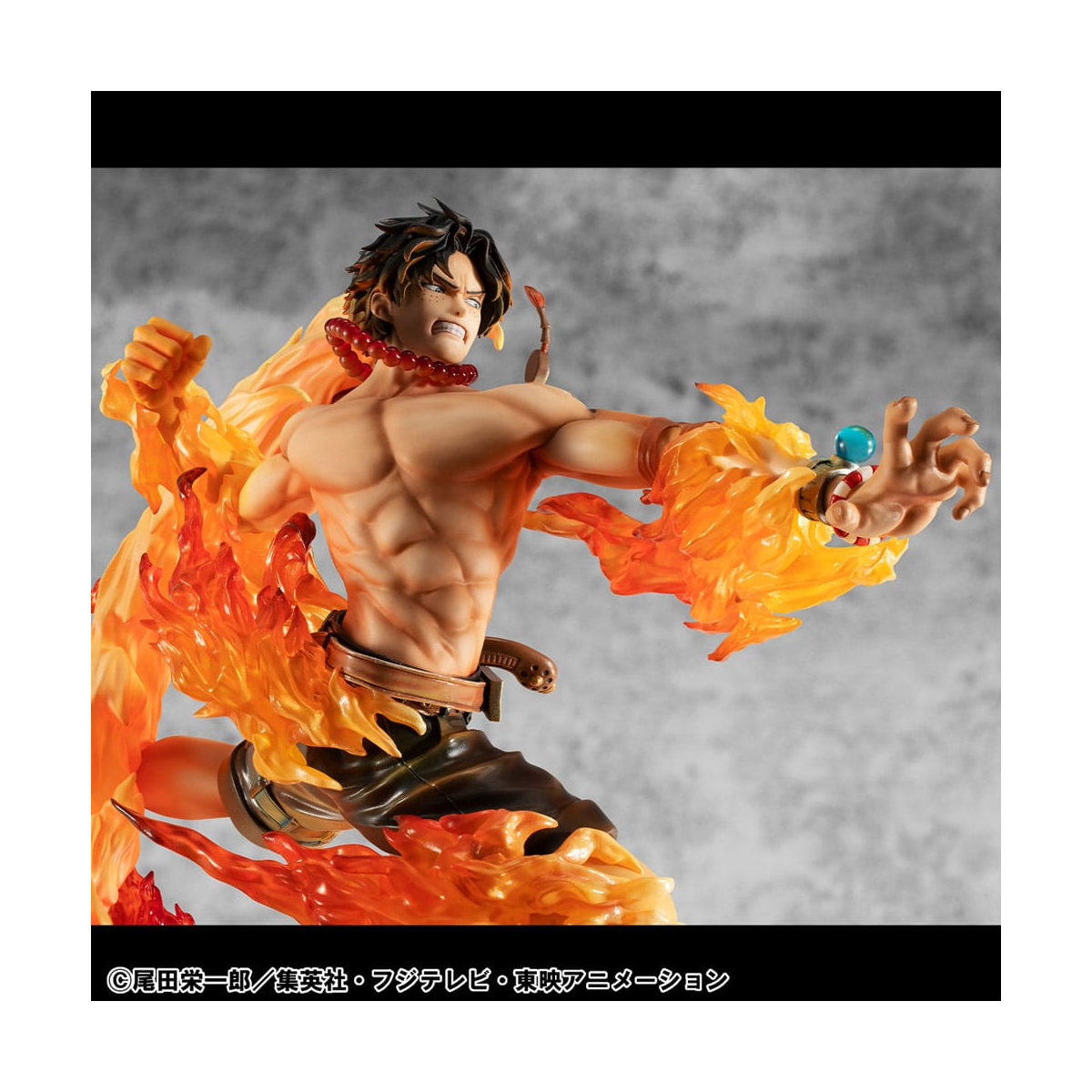 One Piece PVC Figure POP NEO-Maximum Portgas D. Ace 15th Anniversary Super Limited Reprint Ver. 23cm