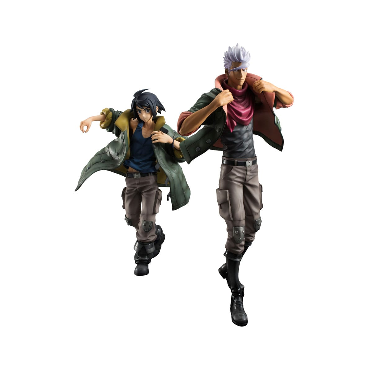  Mobile Suit Gundam Iron-Blood Orphans GEM Series Mikazuki Augus & Orga Itsuka PVC Figure 26 cm