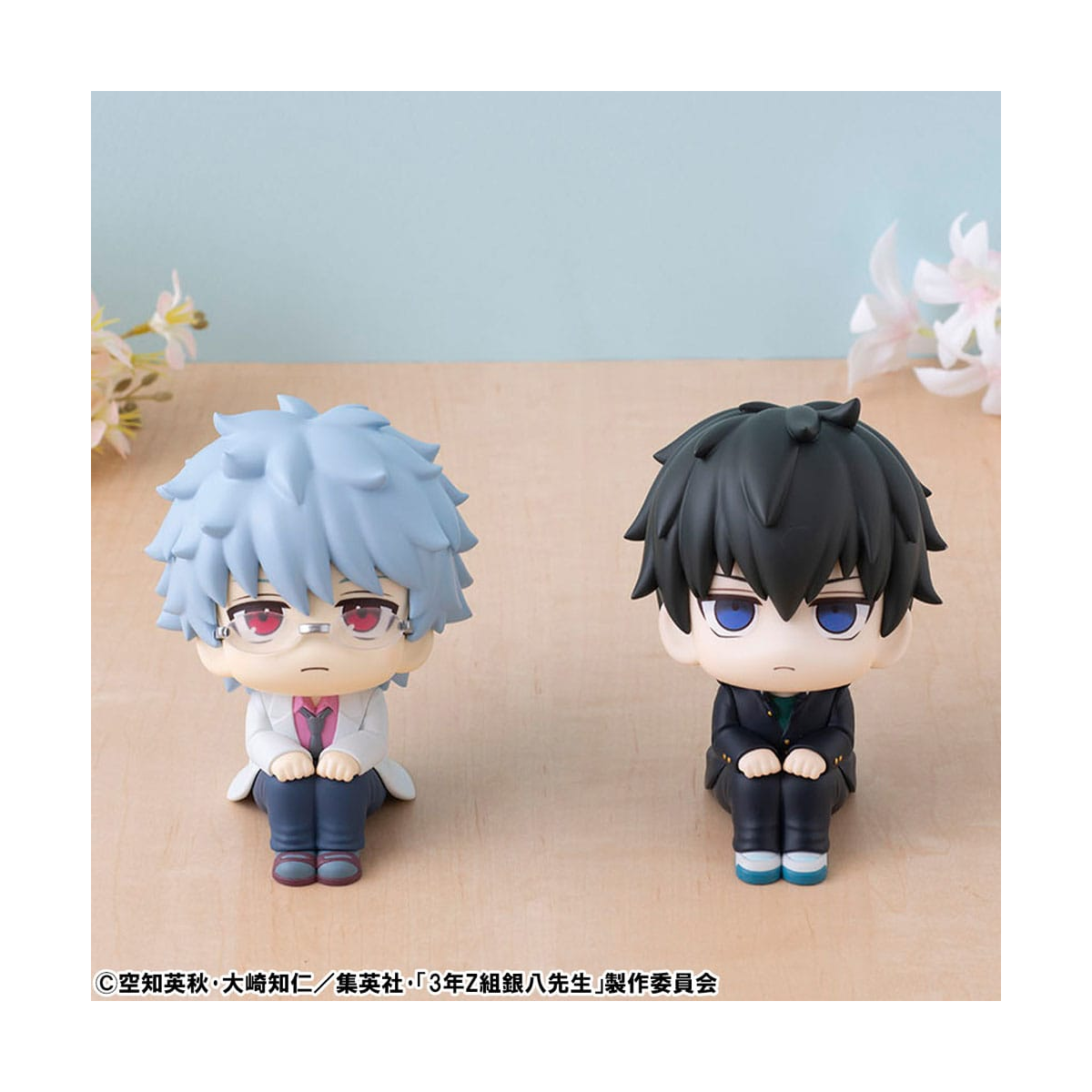  3-Z Ginpachi Sensei PVC Figure Look Up Ginpachi Sakata & Toshiro Hijikata Set (with gift) 11 cm