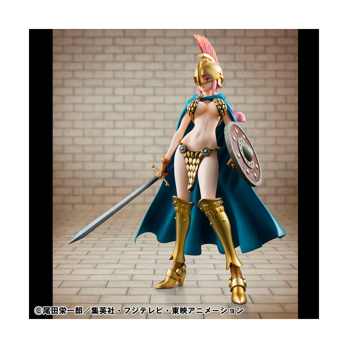 MEHO846472 One Piece PVC Figure POP Gladiator Rebecca Sailing Again Super Limited Reprint Ver. 22cm