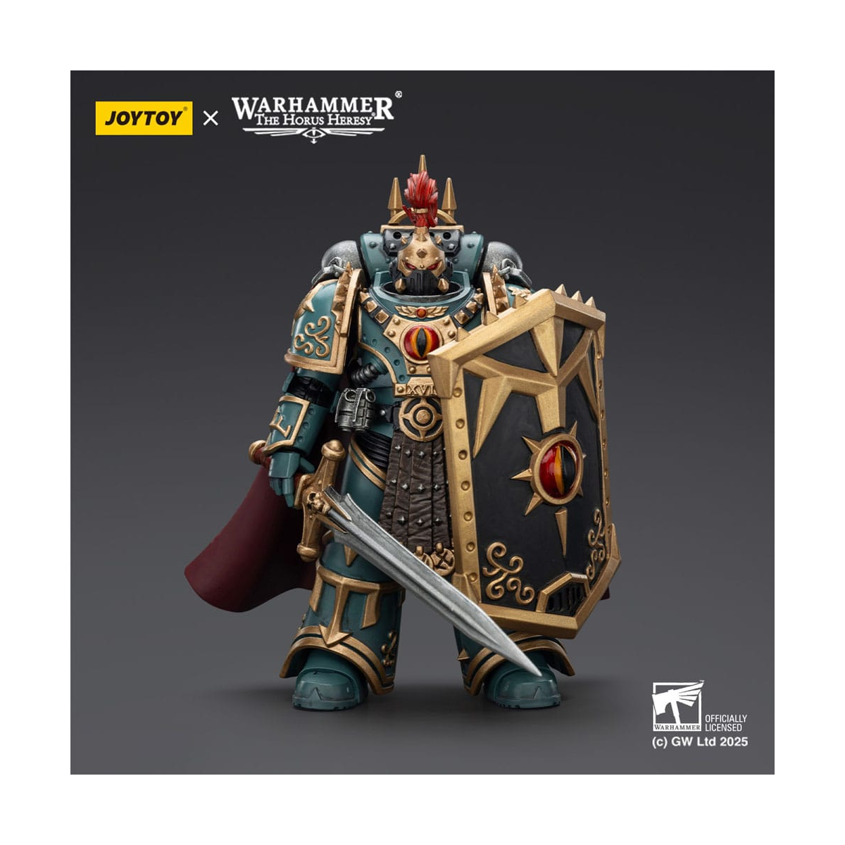 Joy Toy (CN) Warhammer The Horus Heresy Figure Sons of Horus Little Horus Aximand Captain of the 5th Company 20 cm