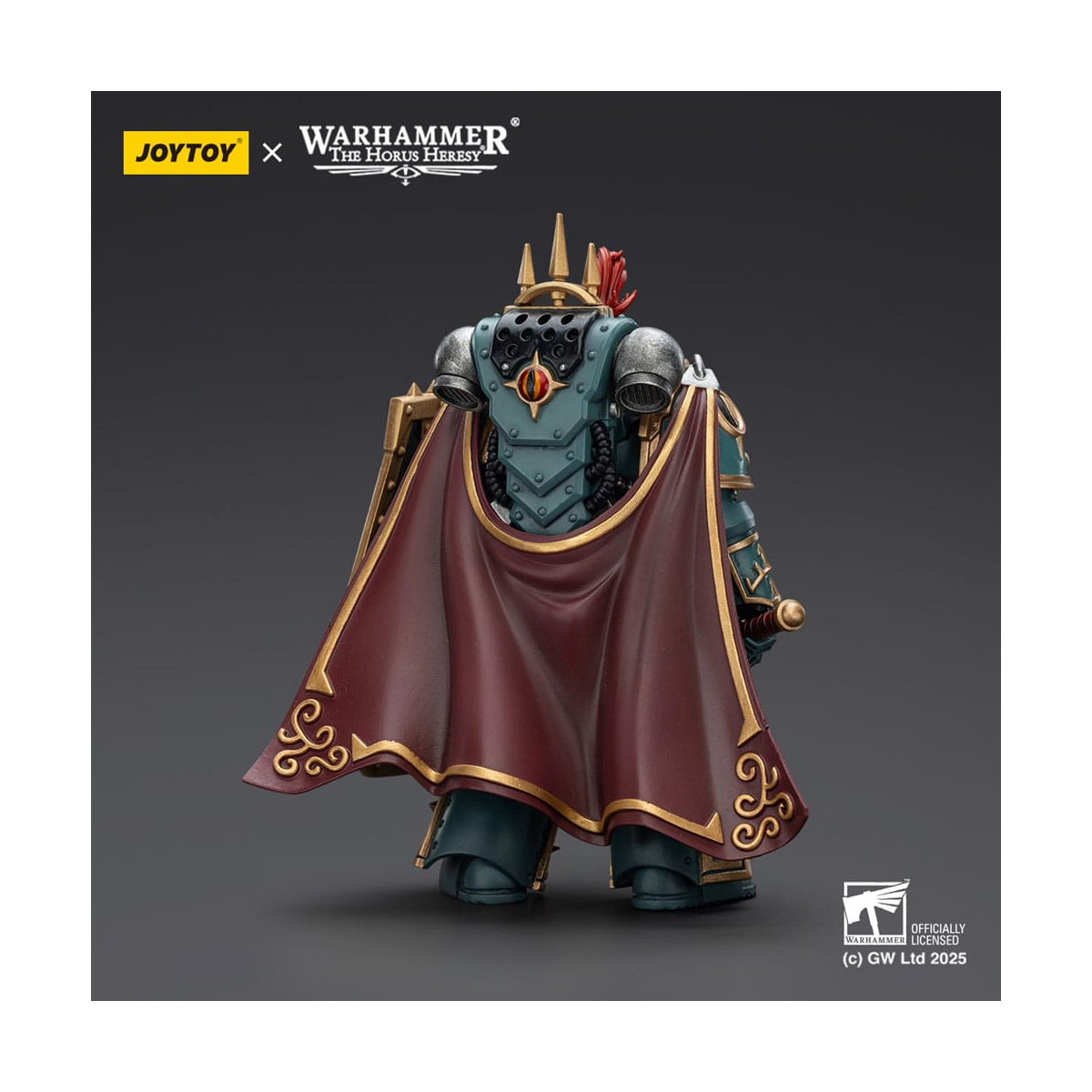 JT01833 Warhammer The Horus Heresy Figure Sons of Horus Little Horus Aximand Captain of the 5th Company 20 cm