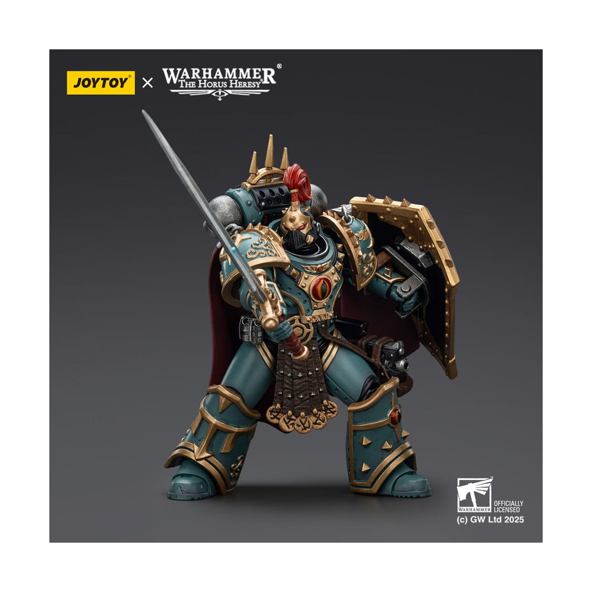 Warhammer The Horus Heresy Figure Sons of Horus Little Horus Aximand Captain of the 5th Company 20 cm