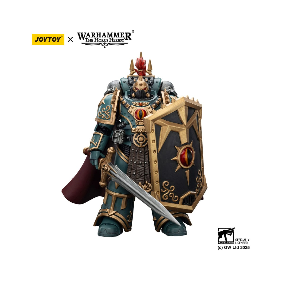 Warhammer The Horus Heresy Figure Sons of Horus Little Horus Aximand Captain of the 5th Company 20 cm