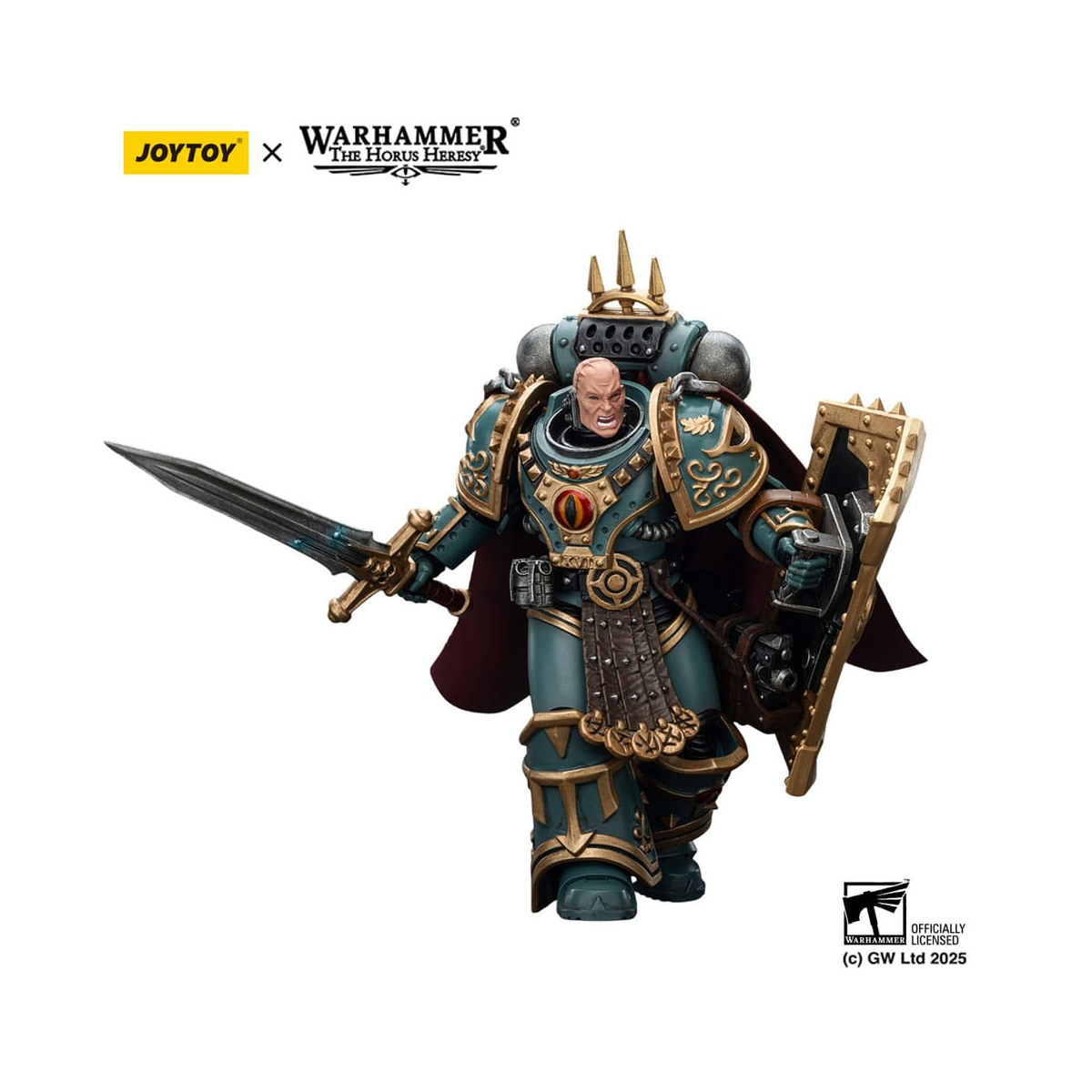 Warhammer The Horus Heresy Figure Sons of Horus Little Horus Aximand Captain of the 5th Company 20 cm