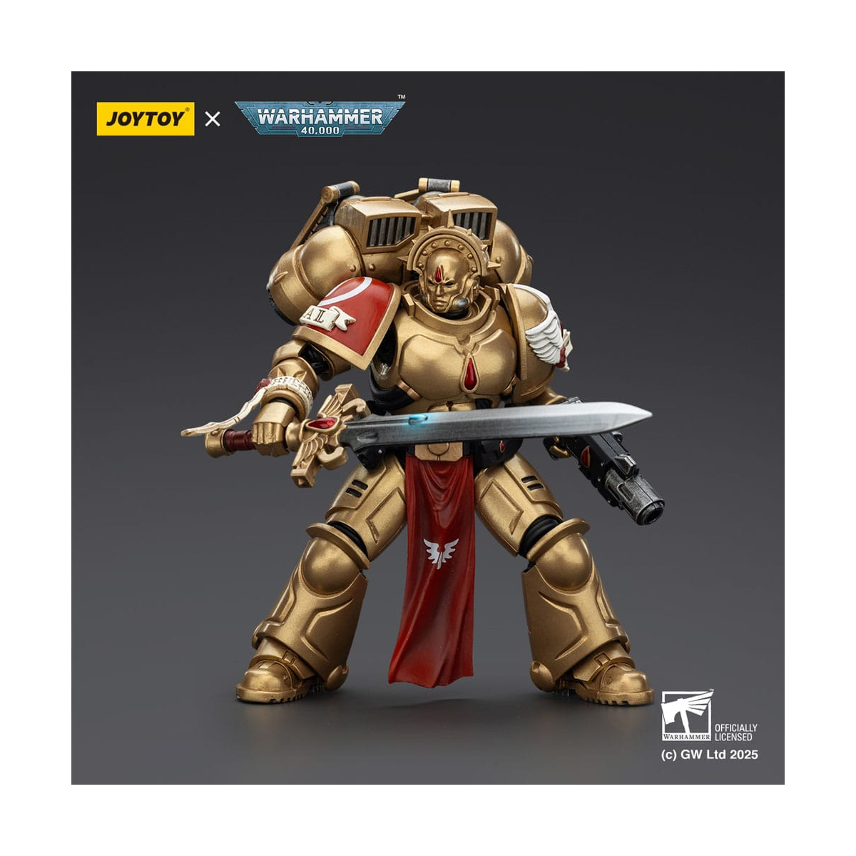 Warhammer 40,000: Combat Patrol Blood Angels Figure Sanguinary Guard 1 with Inferno Pistol and Encarmine Blade 20 cm