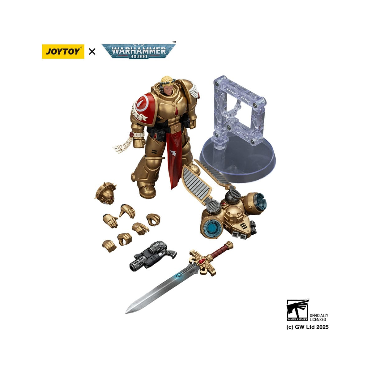 Warhammer 40,000: Combat Patrol Blood Angels Figure Sanguinary Guard 1 with Inferno Pistol and Encarmine Blade 20 cm