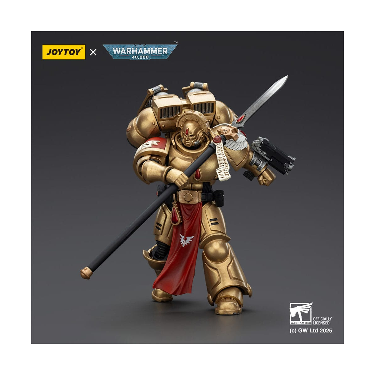 Warhammer 40,000: Combat Patrol Blood Angels Figure Sanguinary Guard 2 with Angelus Boltgun and Encarmine Spear 20 cm