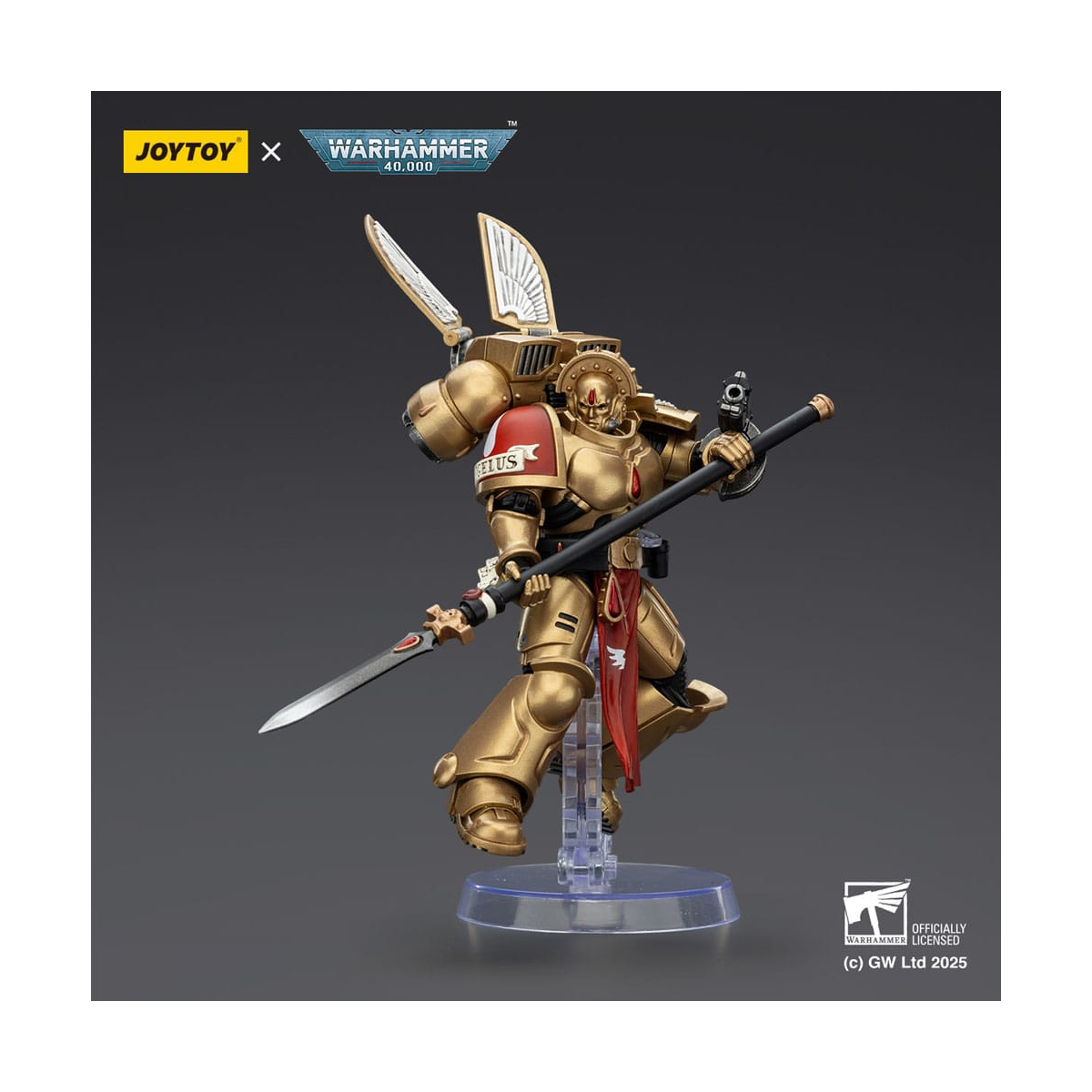 Warhammer 40,000: Combat Patrol Blood Angels Figure Sanguinary Guard 2 with Angelus Boltgun and Encarmine Spear 20 cm