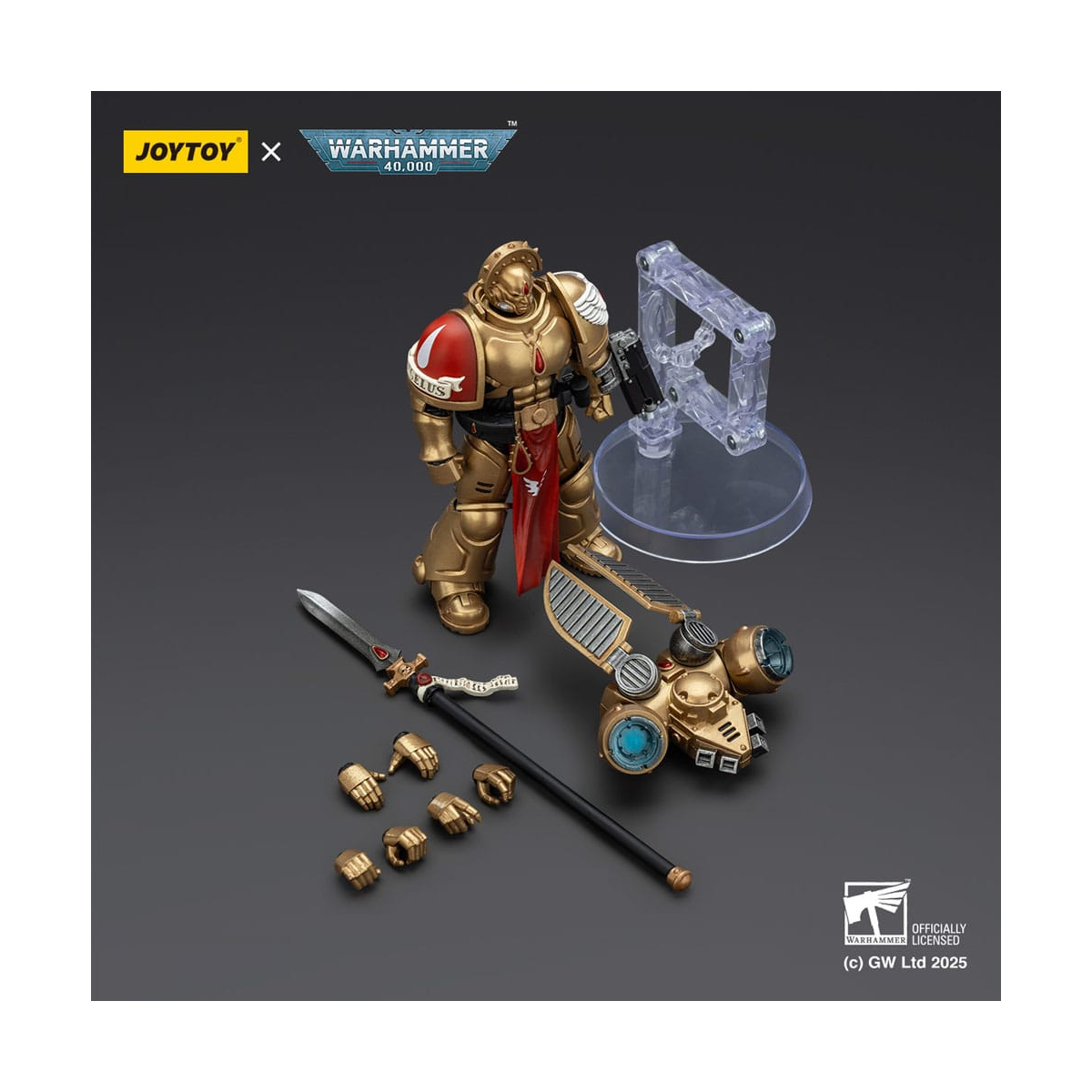 Warhammer 40,000: Combat Patrol Blood Angels Figure Sanguinary Guard 2 with Angelus Boltgun and Encarmine Spear 20 cm