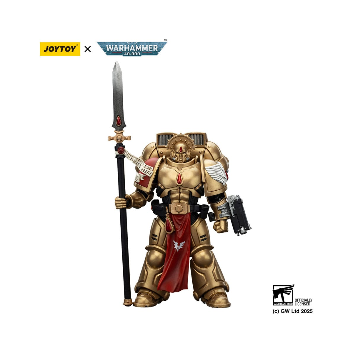 Warhammer 40,000: Combat Patrol Blood Angels Figure Sanguinary Guard 2 with Angelus Boltgun and Encarmine Spear 20 cm