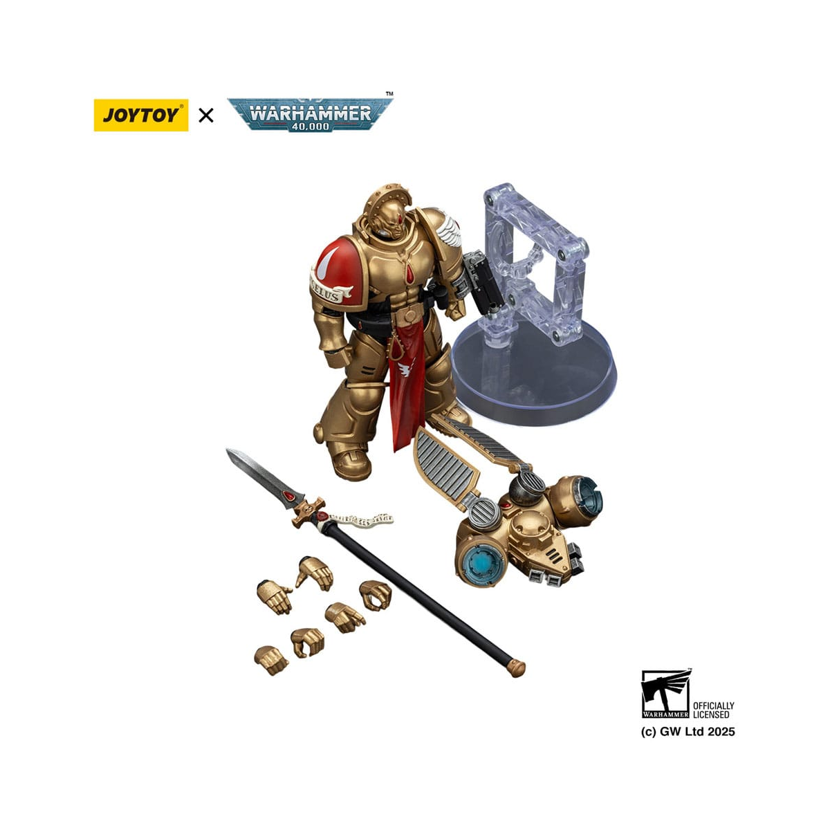 Warhammer 40,000: Combat Patrol Blood Angels Figure Sanguinary Guard 2 with Angelus Boltgun and Encarmine Spear 20 cm