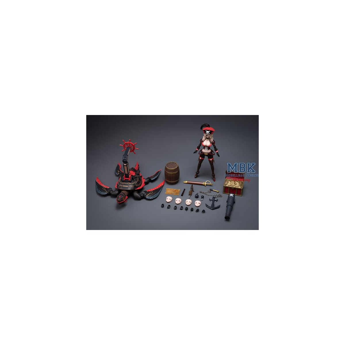Maquetas Pirate Captain Queen Anne