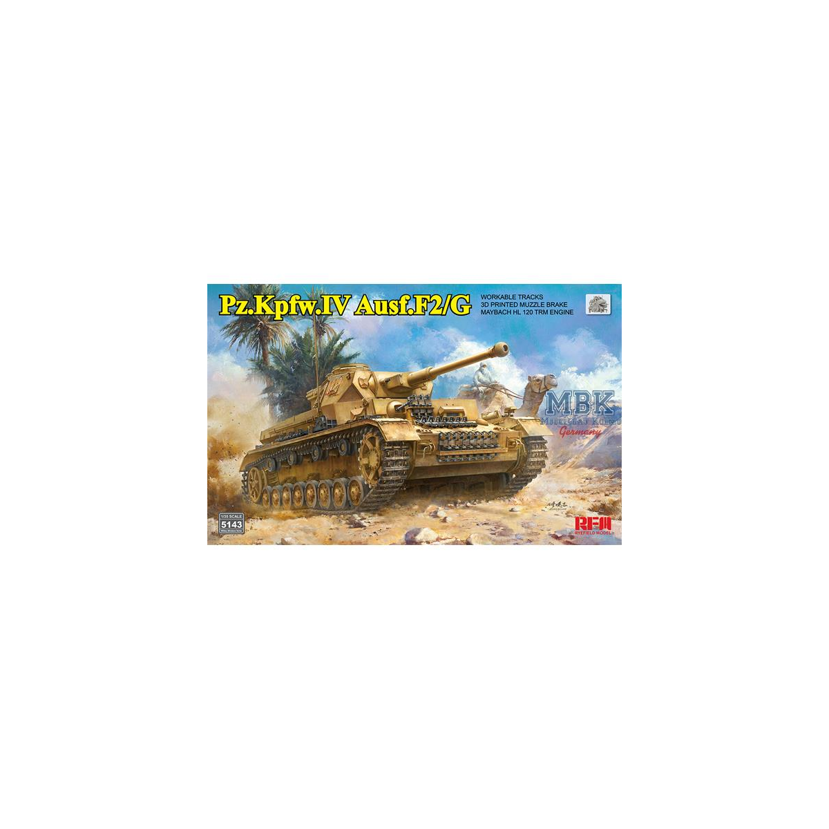  Pz.Kpfw.IV Ausf.F2/G w/workable tracks