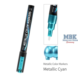  DSPIAE Super Metallic Color Markers - Cyan