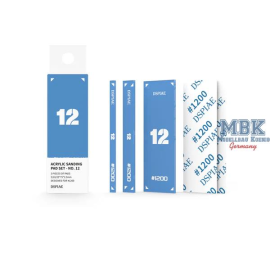  DSPIAE Acrylic Sanding Pad Set-D-blue (1200 grit)