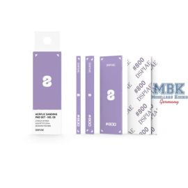  DSPIAE Acrylic Sanding Pad Set-Purple (800 grit)