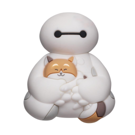  BAYMAX - Baymax with Mochi - 3D Foam Collectible Magnet