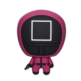  SQUID GAME - Masked Manager - 3D Foam Collectible Magnet