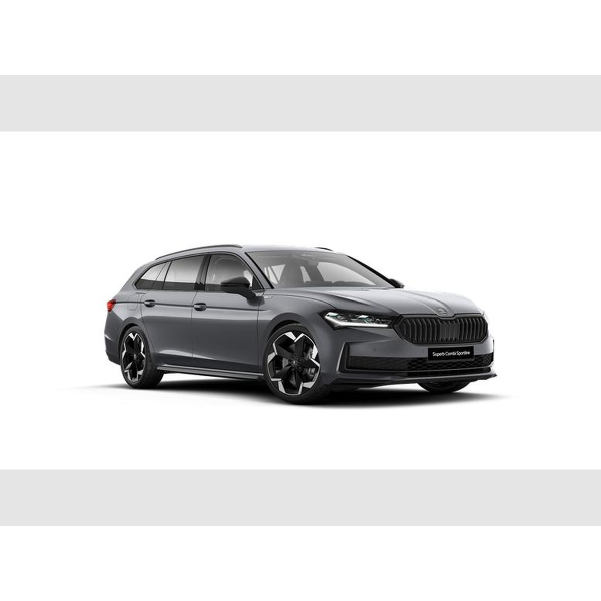 SKODA SUPERB COMBI SPORTLINE PEBBLE SILVER METAL 2024 1/18 SKODA SUPERB COMBI SPORTLINE PEBBLE SILVER METAL 2024 1/18