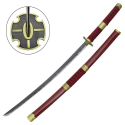 Ornamental Katana – Inspired by Roronoa Zoro's Sandai Kitetsu in Red (One Piece) Ornamental Katana – Inspired by Roronoa Zoro's Sandai Kitetsu in Red (One Piece)